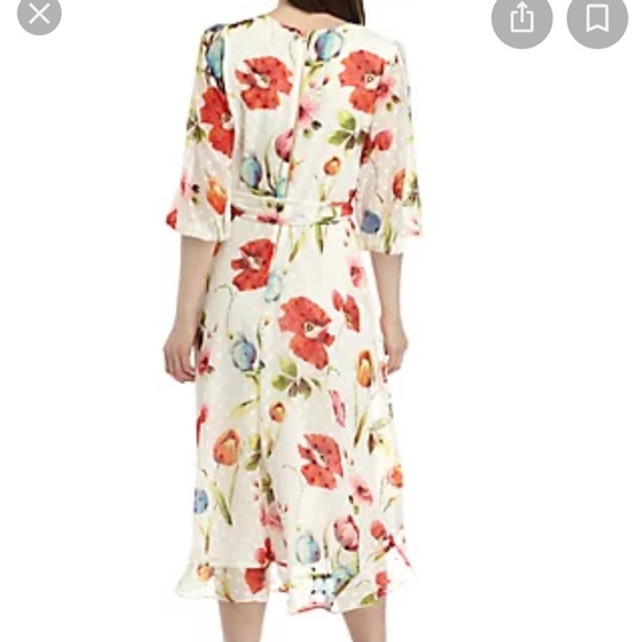 Colorful And Classy Spring Flower Dress - Picture 7 of 8